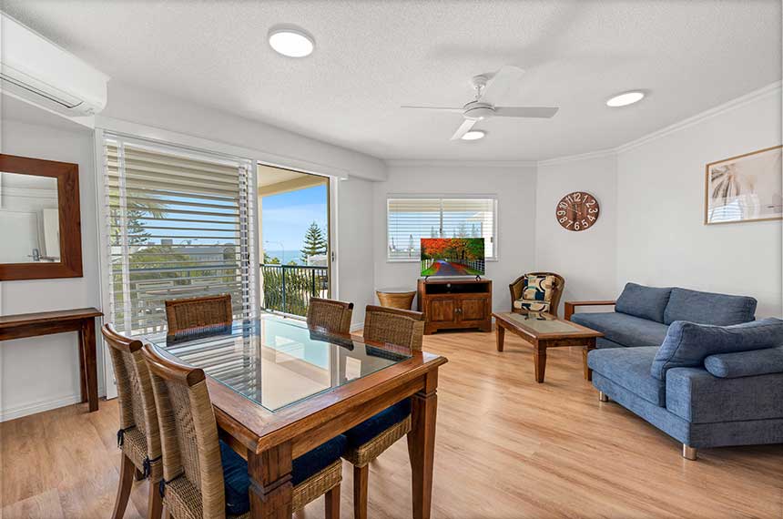 Partial Ocean Views Raffles Mooloolaba Apartments